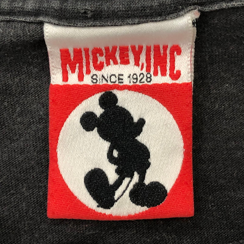 【中古品】【メンズ】 DISNEY MICKEY.INC ディズニー ミッキー 90’s SPACE MOUNTAIN S/S PRINT TEE 90年代 スペースマウンテン ショートスリーブ プリント Tシャツ 半袖 トップス 145-250522-kk-19-tei サイズ：S カラー：チャコール 万代Net店