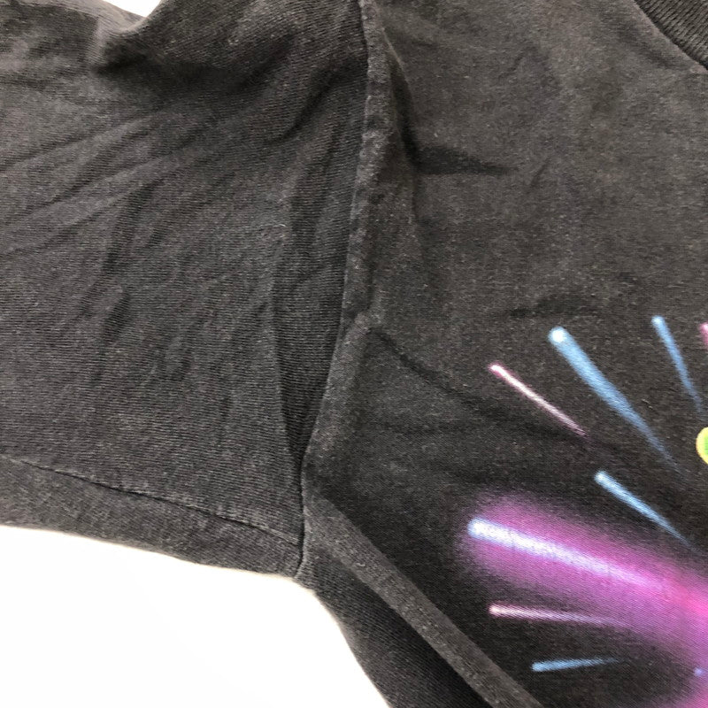 【中古品】【メンズ】 DISNEY MICKEY.INC ディズニー ミッキー 90’s SPACE MOUNTAIN S/S PRINT TEE 90年代 スペースマウンテン ショートスリーブ プリント Tシャツ 半袖 トップス 145-250522-kk-19-tei サイズ：S カラー：チャコール 万代Net店