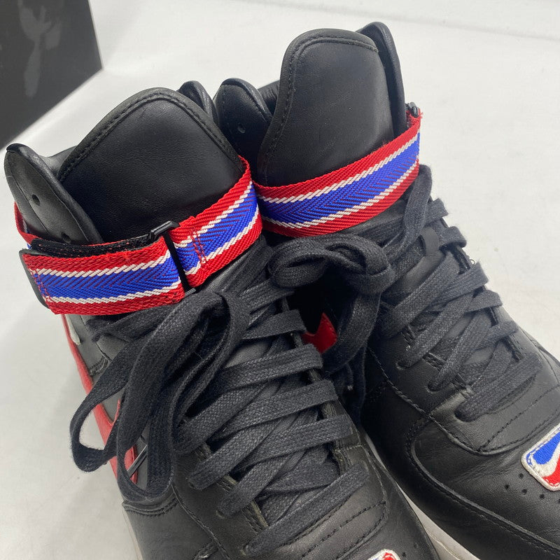 【中古品】【メンズ】 NIKE ナイキ AIR FORCE 1 HI RT エア フォース 1 ハイ/リカルド・ティッシ AQ3366-001 スニーカー 靴 160-260516-nm-05-tei カラー：ブラック/レッド 万代Net店