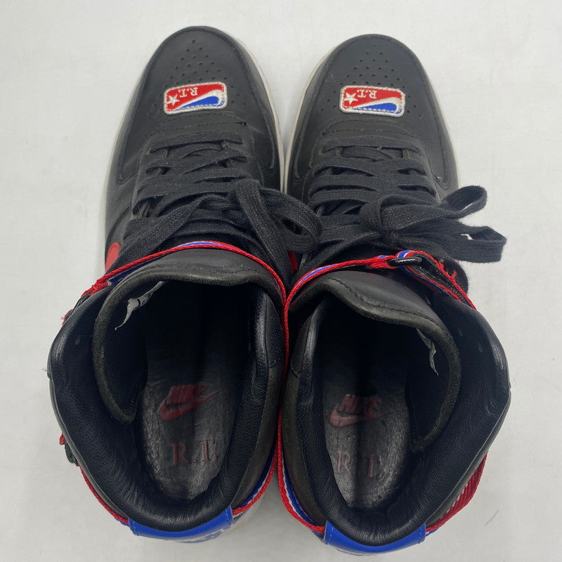 【中古品】【メンズ】 NIKE ナイキ AIR FORCE 1 HI RT エア フォース 1 ハイ/リカルド・ティッシ AQ3366-001 スニーカー 靴 160-260516-nm-05-tei カラー：ブラック/レッド 万代Net店