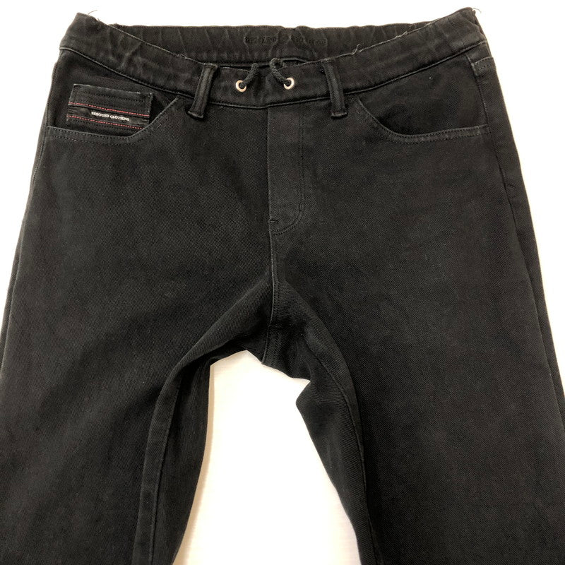 【中古品】【メンズ】 RESOUND CLOTHING リサウンドクロージング MICK DENIM JERSEY ST-020 ミック デニムジャージ ボトムス パンツ 158-250522-kk-54-tei サイズ：2 カラー：ブラック 万代Net店