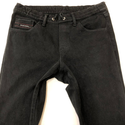 【中古品】【メンズ】 RESOUND CLOTHING リサウンドクロージング MICK DENIM JERSEY ST-020 ミック デニムジャージ ボトムス パンツ 158-250522-kk-54-tei サイズ：2 カラー：ブラック 万代Net店