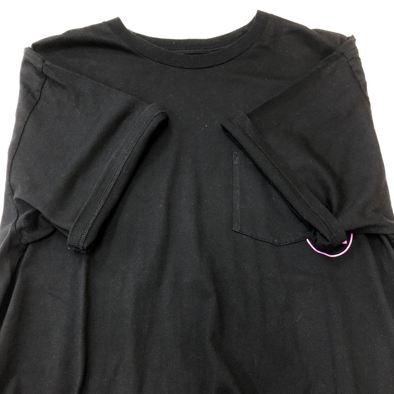 【中古品】【メンズ】 uniform experiment ユニフォームエクスペリメント 21SS AUTEHNTIC POCKET TEE UE-212049 オーセンティック ポケット Tシャツ 半袖 トップス 142-250522-kk-40-tei サイズ：4 カラー：ブラック 万代Net店