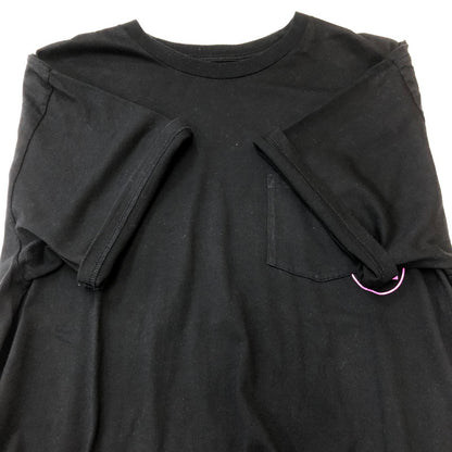 【中古品】【メンズ】 uniform experiment ユニフォームエクスペリメント 21SS AUTEHNTIC POCKET TEE UE-212049 オーセンティック ポケット Tシャツ 半袖 トップス 142-250522-kk-40-tei サイズ：4 カラー：ブラック 万代Net店