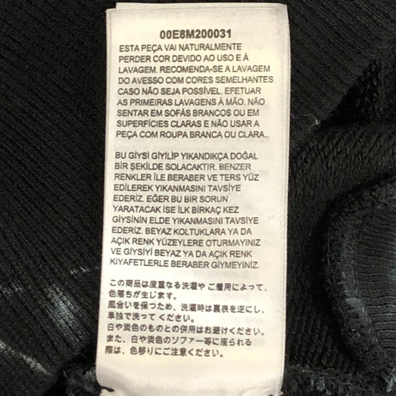 【中古品】【メンズ】 DIESEL ディーゼル S-ALBY-Y TIE DYE OVERSIZED HOODED SWEATSHIRT 20KG7849 タイダイ オーバーサイズ フーデッド スウェットシャツ トップス プルオーバーパーカー フーディー 141-250524-kk-06-tei サイズ：M カラー：ブラック 万代Net店