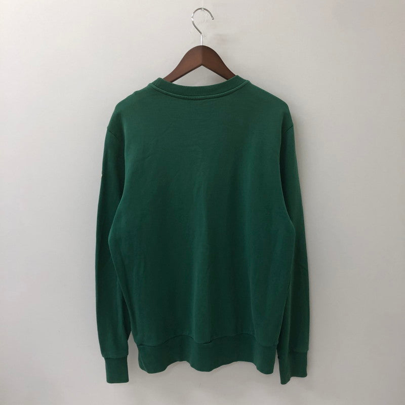 【中古品】【メンズ】 MONCLER モンクレール 22AW ST MORIS PATCH CREW SWEAT H20918G00023 809KR クルーネックスウェット トップス トレーナー 141-260529-sm-01-otoh サイズ：M カラー：グリーン 万代Net店
