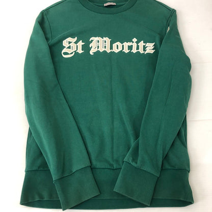 【中古品】【メンズ】 MONCLER モンクレール 22AW ST MORIS PATCH CREW SWEAT H20918G00023 809KR クルーネックスウェット トップス トレーナー 141-260529-sm-01-otoh サイズ：M カラー：グリーン 万代Net店