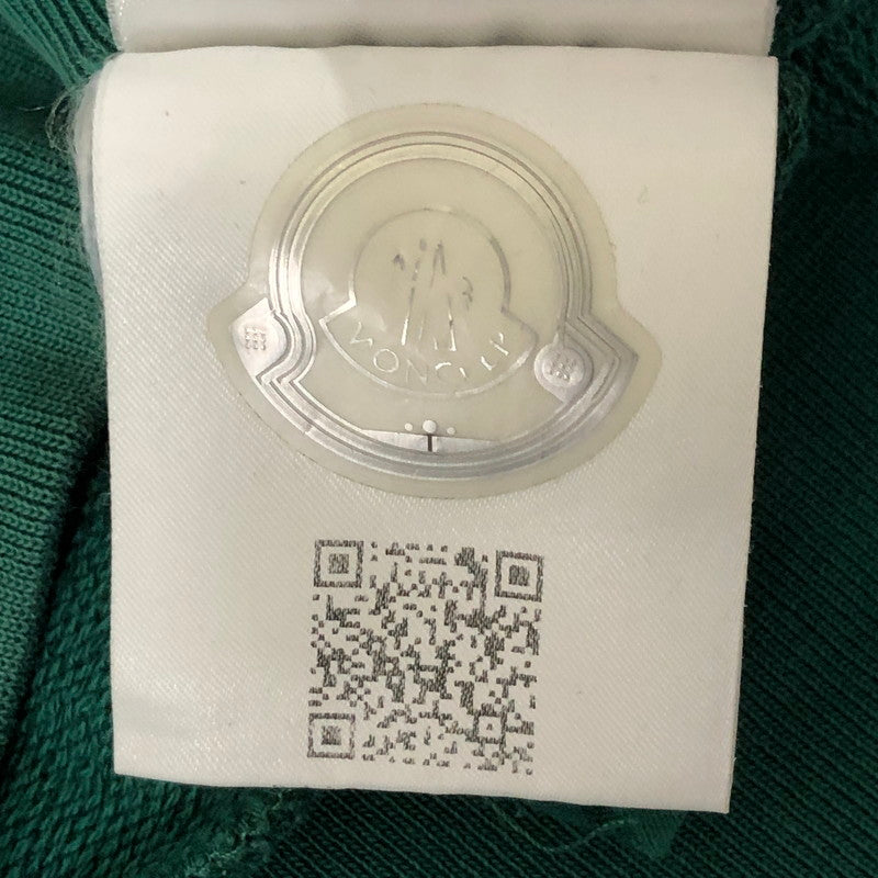 【中古品】【メンズ】 MONCLER モンクレール 22AW ST MORIS PATCH CREW SWEAT H20918G00023 809KR クルーネックスウェット トップス トレーナー 141-260529-sm-01-otoh サイズ：M カラー：グリーン 万代Net店