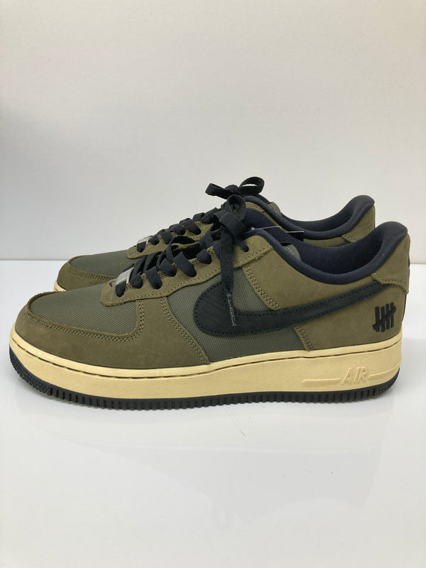 【中古美品】【メンズ】 NIKE ナイキ × UNDEAFEATED アンディーフィーテッド 別注 コラボ AIR FORCE 1 LOW SP DH3064-300 エア フォース 1 ロー スペシャル スニーカー 靴 160-260718-kk-35-hon カラー：CARGO KHAKI/BLACK-LIGHT LODEN 万代Net店