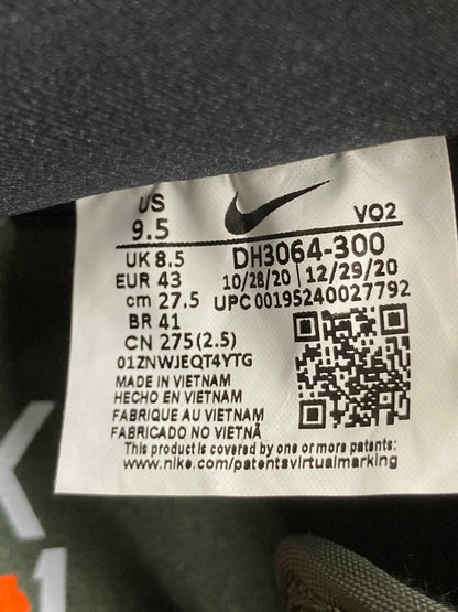 【中古美品】【メンズ】 NIKE ナイキ × UNDEAFEATED アンディーフィーテッド 別注 コラボ AIR FORCE 1 LOW SP DH3064-300 エア フォース 1 ロー スペシャル スニーカー 靴 160-260718-kk-35-hon カラー：CARGO KHAKI/BLACK-LIGHT LODEN 万代Net店