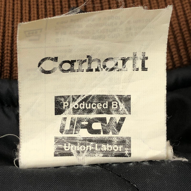 【中古品】【メンズ】 Carhartt カーハート DUCK VEST V01-BRN ダックベスト ライトアウター 145-250524-kk-17-tei サイズ：L カラー：ブラウン 万代Net店