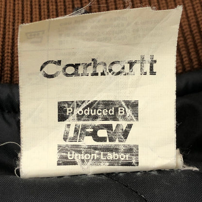 【中古品】【メンズ】 Carhartt カーハート DUCK VEST V01-BRN ダックベスト ライトアウター 145-250524-kk-17-tei サイズ：L カラー：ブラウン 万代Net店