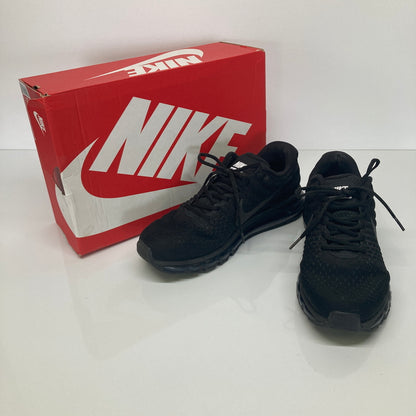 【現状渡し品】【メンズ】 NIKE ナイキ 849559-004 AIR MAX 2017 靴 シューズ スニーカー 160-260822-AS-11-hon サイズ：27.5cm カラー：BLACK/BLACK-BLACK 万代Net店
