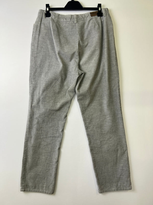 【中古品】【レディース】 LAUREN PETITE ローレンプチ 90'S CORDUROY PANT コーデュロイパンツ ボトムス 156-260921-AS-29-hon サイズ：10P カラー：グレー 万代Net店