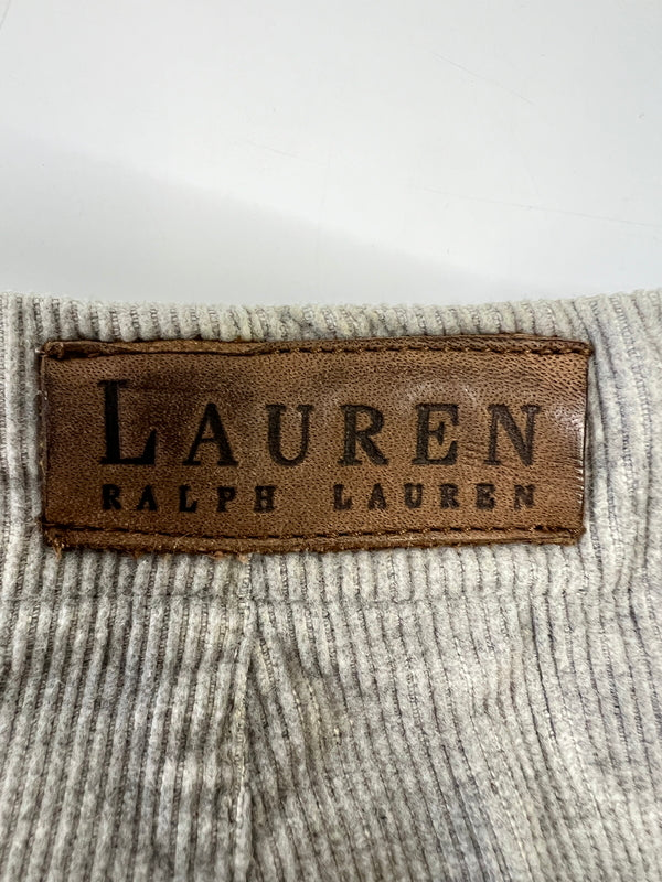 【中古品】【レディース】 LAUREN PETITE ローレンプチ 90'S CORDUROY PANT コーデュロイパンツ ボトムス 156-260921-AS-29-hon サイズ：10P カラー：グレー 万代Net店