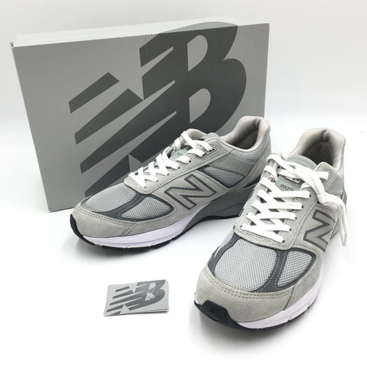 【中古品】【メンズ】 NEW BALANCE ニューバランス 990 V5 M990GL5 MADE IN USA スニーカー 靴 162-250621-kk-09-tei カラー：GRAY 万代Net店