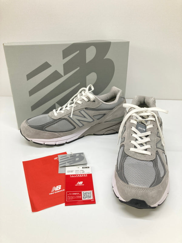 【中古品】【メンズ】 NEW BALANCE ニューバランス 990V4 U990GR4 ローカット スニーカー 靴 MADE IN USA 162-260718-kk-32-hon カラー：GRAY 万代Net店