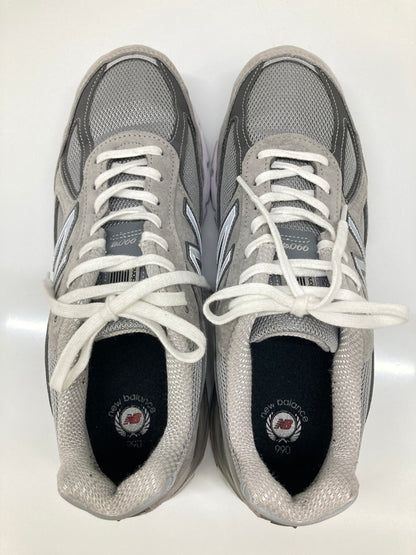 【中古品】【メンズ】 NEW BALANCE ニューバランス 990V4 U990GR4 ローカット スニーカー 靴 MADE IN USA 162-260718-kk-32-hon カラー：GRAY 万代Net店