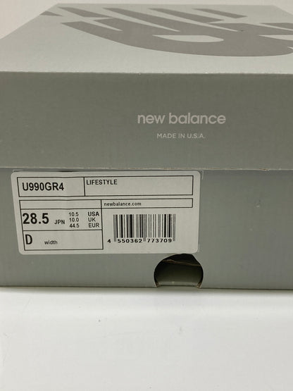 【中古品】【メンズ】 NEW BALANCE ニューバランス 990V4 U990GR4 ローカット スニーカー 靴 MADE IN USA 162-260718-kk-32-hon カラー：GRAY 万代Net店