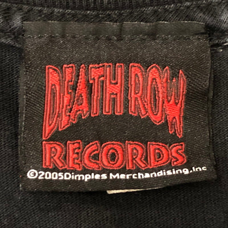 【中古品】【メンズ】 DEATH ROW RECORDS デス ロウ レコーズ 2PAC ALL EYES ON ME T-SHIRT 2005年製 ツーパック オールアイズ オンミー Tシャツ 半袖 トップス 145-250529-kk-12-tei サイズ：XL カラー：ブラック 万代Net店