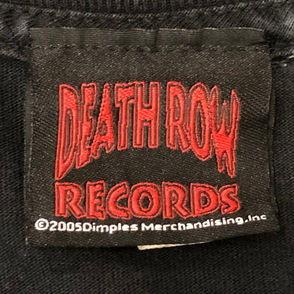 【中古品】【メンズ】 DEATH ROW RECORDS デス ロウ レコーズ 2PAC ALL EYES ON ME T-SHIRT 2005年製 ツーパック オールアイズ オンミー Tシャツ 半袖 トップス 145-250529-kk-12-tei サイズ：XL カラー：ブラック 万代Net店