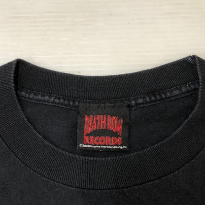 【中古品】【メンズ】 DEATH ROW RECORDS デス ロウ レコーズ 2PAC ALL EYES ON ME T-SHIRT 2005年製 ツーパック オールアイズ オンミー Tシャツ 半袖 トップス 145-250529-kk-12-tei サイズ：XL カラー：ブラック 万代Net店