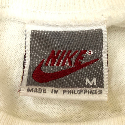 【中古品】【メンズ】 NIKE ナイキ 90's BIG SWOOSH T-SHIRT 90年代 ビッグスウォッシュ Tシャツ 半袖 トップス 銀タグ 148-250529-kk-14-tei サイズ：M カラー：ホワイト 万代Net店
