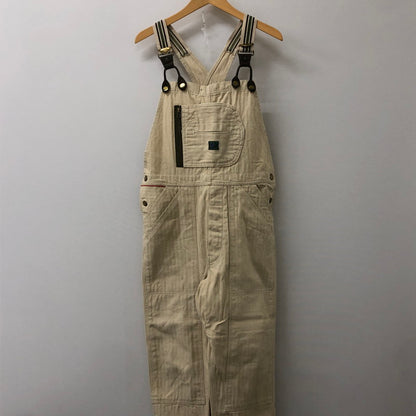 【中古品】【メンズ】 GRAPHZERO グラフゼロ BRACE D POCKET OVERALLS ブレース Dポケット オーバーオール ボトムス パンツ 156-250529-kk-24-tei サイズ：XS カラー：ベージュ 万代Net店