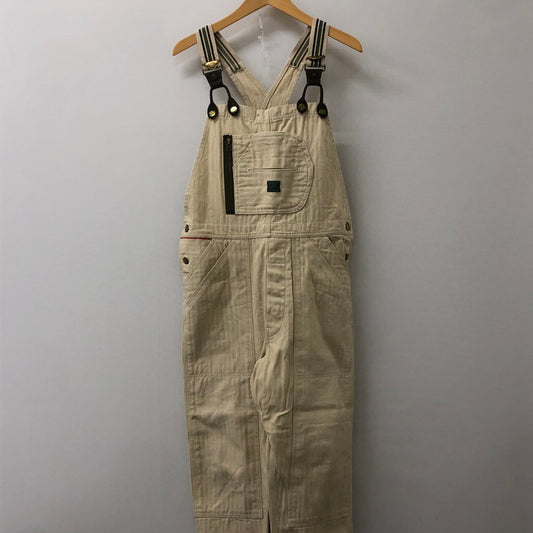 【中古品】【メンズ】 GRAPHZERO グラフゼロ BRACE D POCKET OVERALLS ブレース Dポケット オーバーオール ボトムス パンツ 156-250529-kk-24-tei サイズ：XS カラー：ベージュ 万代Net店