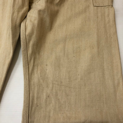 【中古品】【メンズ】 GRAPHZERO グラフゼロ BRACE D POCKET OVERALLS ブレース Dポケット オーバーオール ボトムス パンツ 156-250529-kk-24-tei サイズ：XS カラー：ベージュ 万代Net店