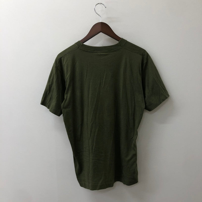 【中古品】【メンズ】 SCREEN STARS スクリーンスターズ 80's HEAD COOK DEATH FROM WITHIN ARMY T-SHIRT VINTAGE 80年代 ヘッドクック デス フロム ウィズイン アーミー Tシャツ 半袖 トップス ヴィンテージ 145-250529-kk-16-tei サイズ：L カラー：カーキ 万代Net店