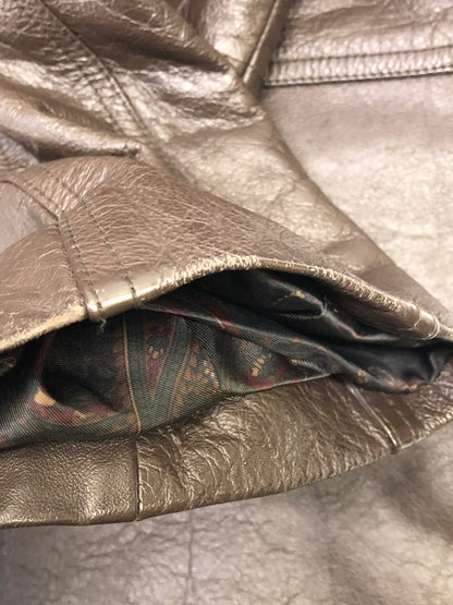【中古品】【メンズ】 G-III GLOBAL IDENTITY LIBERTE グローバルアイデンティティ リベルテ レザージャケット トップス アウター 145-260910-YS-08-hon サイズ：M カラー：ブラウン 万代Net店