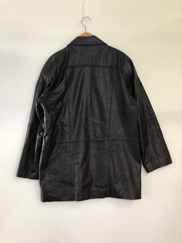 【中古品】【メンズ】 G-III GLOBAL IDENTITY LIBERTE グローバルアイデンティティ リベルテ レザージャケット トップス アウター 145-260910-YS-08-hon サイズ：M カラー：ブラウン 万代Net店