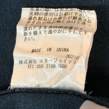 【中古品】【メンズ】 UNDEFEATED アンディフィーテッド 21SS WASHED TWILL BASEBALL JERSEY SHIRT 211077012038 ウォッシュド ツイル ベースボール ジャージ シャツ 半袖 トップス 142-251015-yo-04-tei サイズ：L カラー：ネイビー 万代Net店
