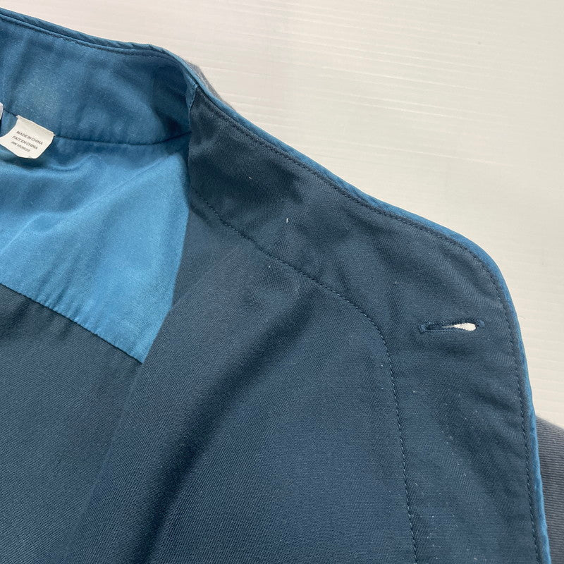 【中古品】【メンズ】 UNDEFEATED アンディフィーテッド 21SS WASHED TWILL BASEBALL JERSEY SHIRT 211077012038 ウォッシュド ツイル ベースボール ジャージ シャツ 半袖 トップス 142-251015-yo-04-tei サイズ：L カラー：ネイビー 万代Net店