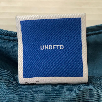 【中古品】【メンズ】 UNDEFEATED アンディフィーテッド 21SS WASHED TWILL BASEBALL JERSEY SHIRT 211077012038 ウォッシュド ツイル ベースボール ジャージ シャツ 半袖 トップス 142-251015-yo-04-tei サイズ：L カラー：ネイビー 万代Net店