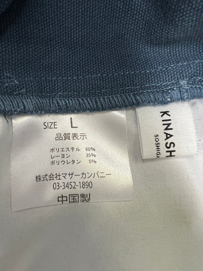 【中古品】【メンズ】 KINASHI CYCLE OUTDOOR 木梨サイクル OVER ALL オーバーオール 142-260924-AS-19-hon サイズ：L カラー：ブルー 万代Net店