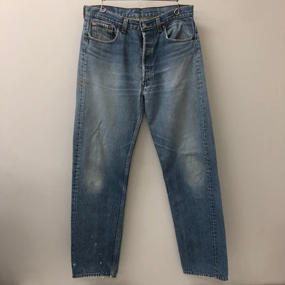 【現状渡し品】【メンズ】 Levi's リーバイス 90's 501 DENIM PANTS 501-0000 90年代 501 デニムパンツ ボトムス ジーンズ USA製 156-250530-kk-17-tei サイズ：36 カラー：ライトインディゴ 万代Net店