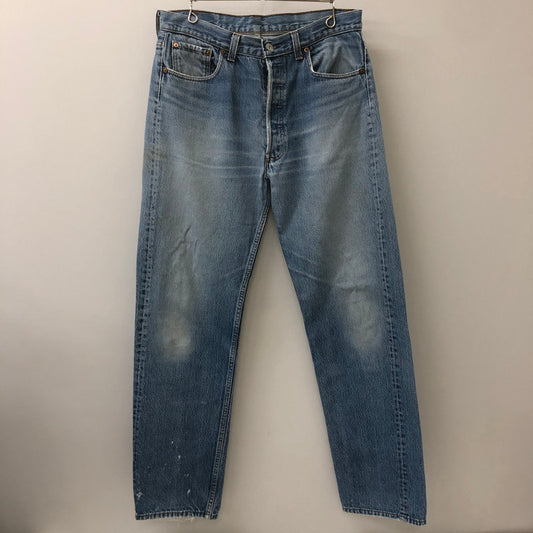 【現状渡し品】【メンズ】 Levi's リーバイス 90's 501 DENIM PANTS 501-0000 90年代 501 デニムパンツ ボトムス ジーンズ USA製 156-250530-kk-17-tei サイズ：36 カラー：ライトインディゴ 万代Net店