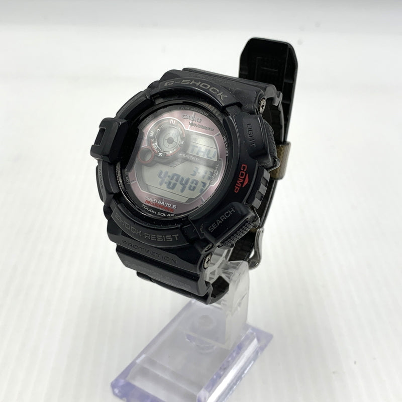 【中古品】【メンズ】 CASIO カシオ MASTER OF G-LAND MUDMAN SERIES G-SHOCK GW-9300 マスター オブ G ランド マッドマン シリーズ ジーショック 腕時計 196-260814-yo-08-tei カラー：ブラック 万代Net店