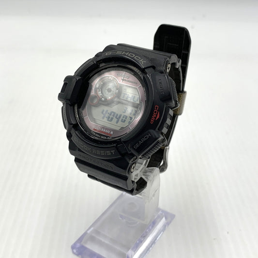 【中古品】【メンズ】 CASIO カシオ MASTER OF G-LAND MUDMAN SERIES G-SHOCK GW-9300 マスター オブ G ランド マッドマン シリーズ ジーショック 腕時計 196-260814-yo-08-tei カラー：ブラック 万代Net店