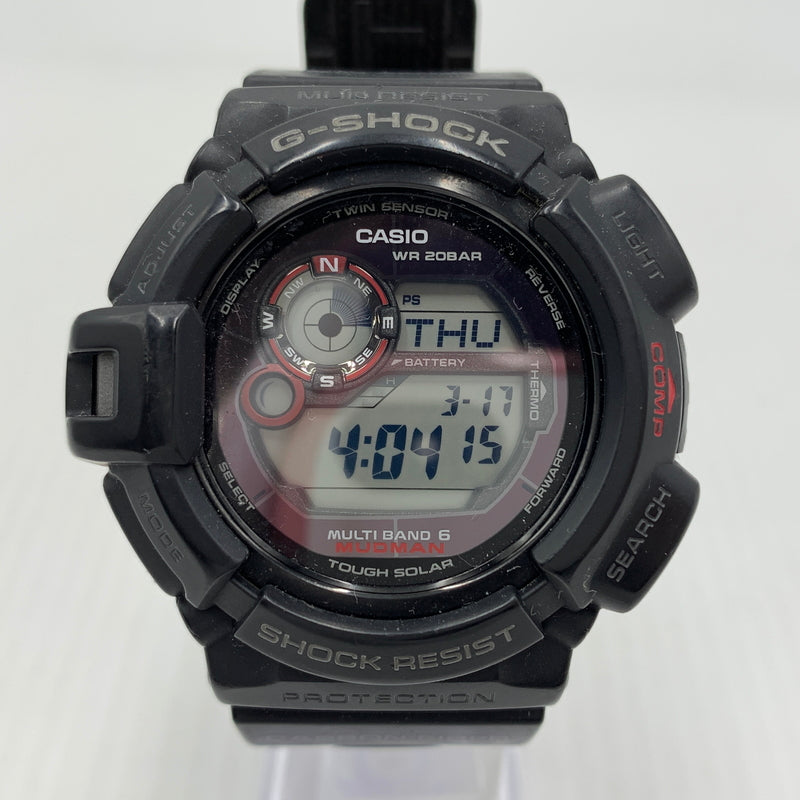 【中古品】【メンズ】 CASIO カシオ MASTER OF G-LAND MUDMAN SERIES G-SHOCK GW-9300 マスター オブ G ランド マッドマン シリーズ ジーショック 腕時計 196-260814-yo-08-tei カラー：ブラック 万代Net店