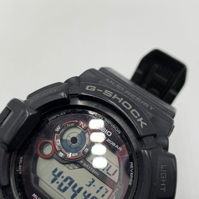 【中古品】【メンズ】 CASIO カシオ MASTER OF G-LAND MUDMAN SERIES G-SHOCK GW-9300 マスター オブ G ランド マッドマン シリーズ ジーショック 腕時計 196-260814-yo-08-tei カラー：ブラック 万代Net店
