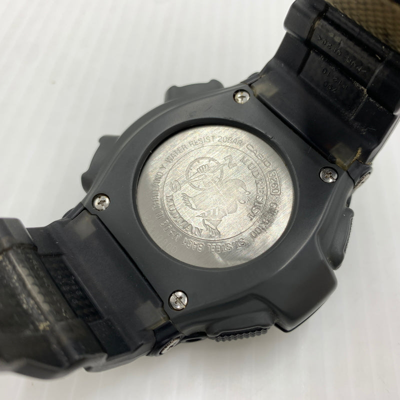 【中古品】【メンズ】 CASIO カシオ MASTER OF G-LAND MUDMAN SERIES G-SHOCK GW-9300 マスター オブ G ランド マッドマン シリーズ ジーショック 腕時計 196-260814-yo-08-tei カラー：ブラック 万代Net店