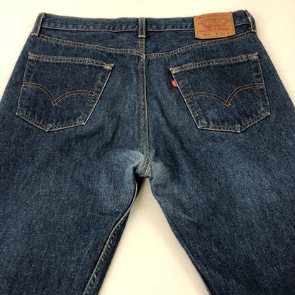【現状渡し品】【メンズ】 Levi's リーバイス 90's 501XX DENIM PANTS 501-0000 90年代 501XX デニムパンツ ボトムス ジーンズ USA製 ボタン裏刻印 524 156-250530-kk-19-tei サイズ：36 カラー：インディゴ 万代Net店