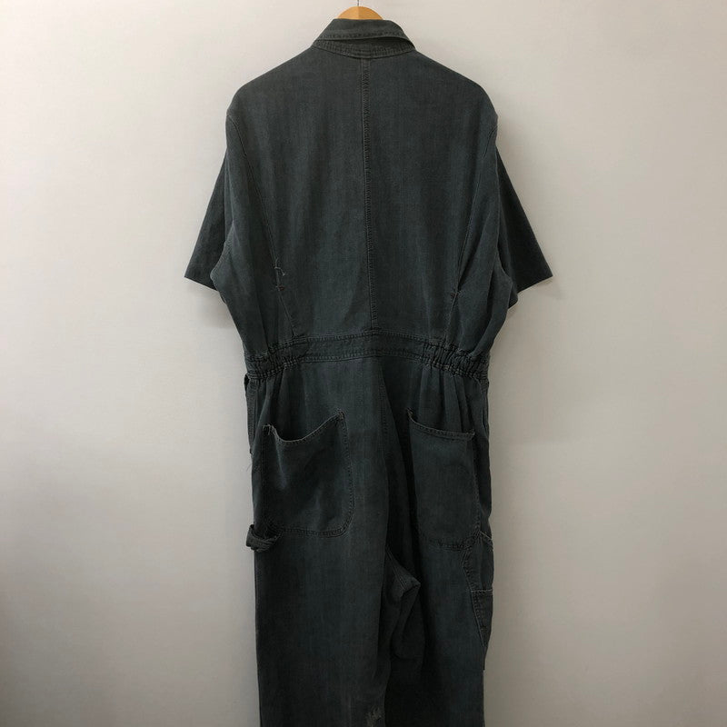 【現状渡し品】【メンズ】 BIG MAC ビッグマック 70’s S/S ALL IN ONE VINTAGE 70年代 ショートスリーブ オールインワン トップス つなぎ ヴィンテージ 145-250530-kk-13-tei サイズ：44R カラー：インディゴ 万代Net店
