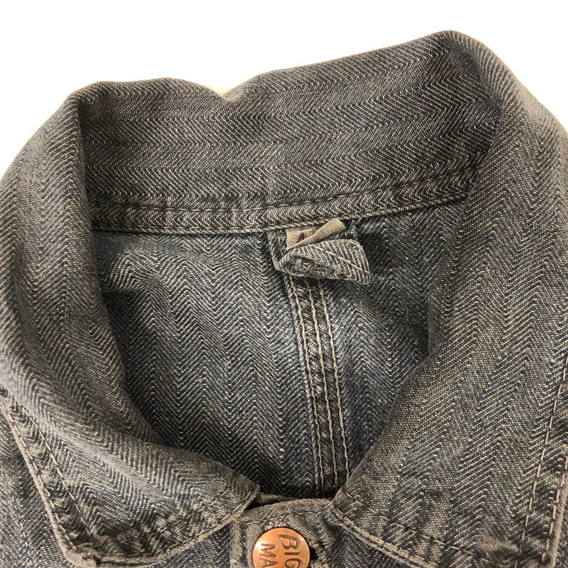 【現状渡し品】【メンズ】 BIG MAC ビッグマック 70’s S/S ALL IN ONE VINTAGE 70年代 ショートスリーブ オールインワン トップス つなぎ ヴィンテージ 145-250530-kk-13-tei サイズ：44R カラー：インディゴ 万代Net店