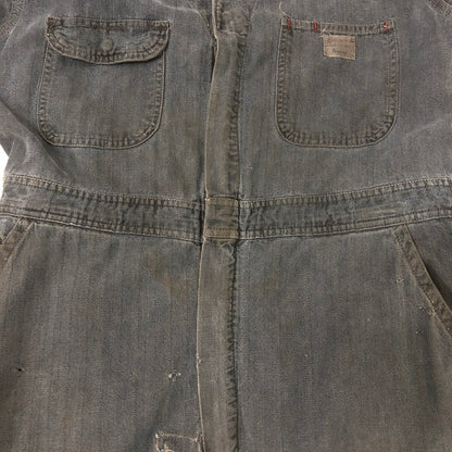 【現状渡し品】【メンズ】 BIG MAC ビッグマック 70’s S/S ALL IN ONE VINTAGE 70年代 ショートスリーブ オールインワン トップス つなぎ ヴィンテージ 145-250530-kk-13-tei サイズ：44R カラー：インディゴ 万代Net店