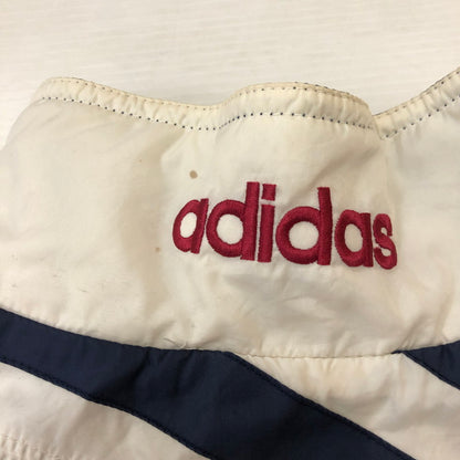【現状渡し品】【メンズ】 adidas アディダス 80's NYLON ZIP UP JACKET VINTAGE 80年代 ナイロン ジップアップ ジャケット ライトアウター ヴィンテージ 148-250609-ks-17-fuz サイズ：L カラー：レッド 万代Net店