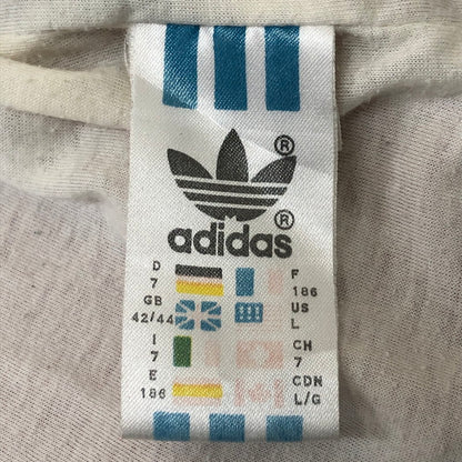 【現状渡し品】【メンズ】 adidas アディダス 80's NYLON ZIP UP JACKET VINTAGE 80年代 ナイロン ジップアップ ジャケット ライトアウター ヴィンテージ 148-250609-ks-17-fuz サイズ：L カラー：レッド 万代Net店